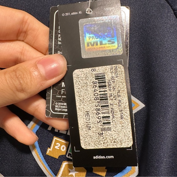 MLS All Stars 2012/2013 Jersey, Medium, Authentic, BNWT, Soccer Football - Picture 4 of 5